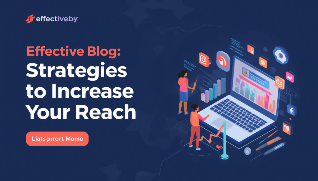 Effective blog promotion strategies infographic for beginners