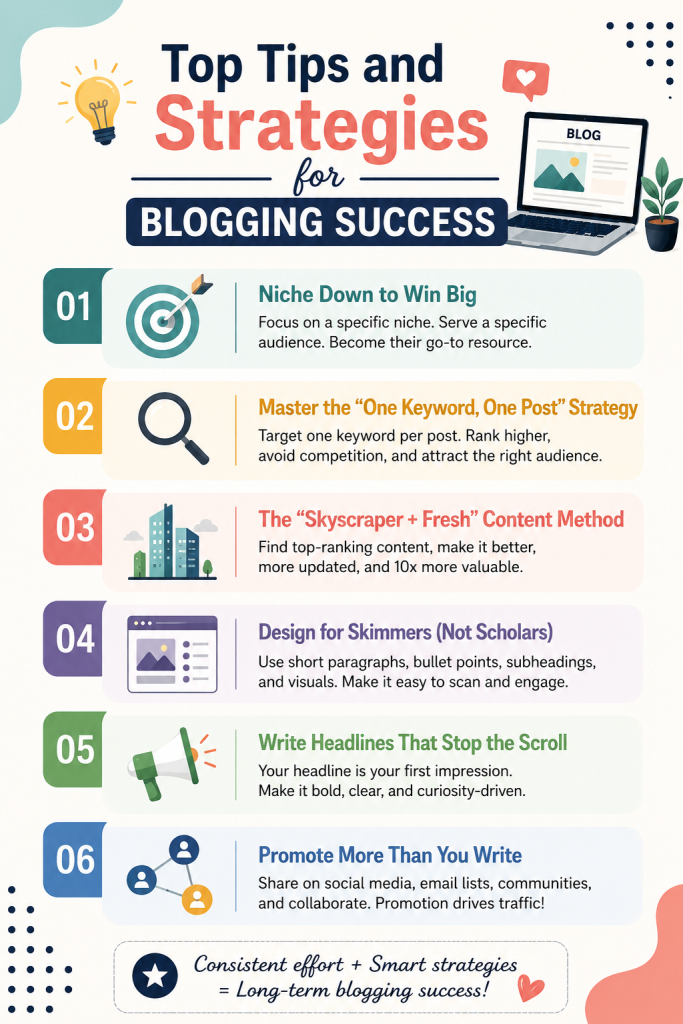 essentials of blogging 7 tips for success