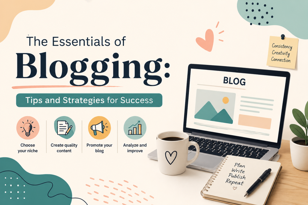 essentials of blogging tips and strategies for success