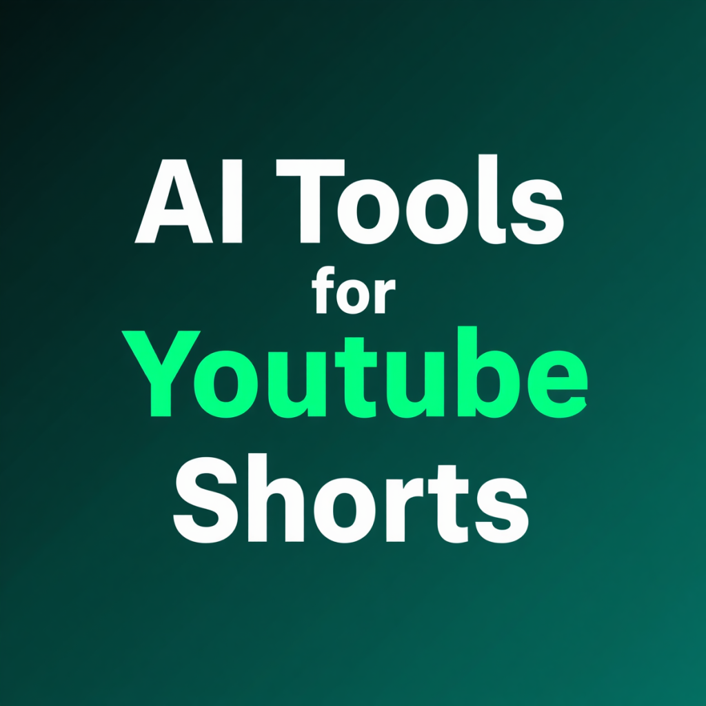 AI tools for faceless YouTube channel video creation and Shorts guide