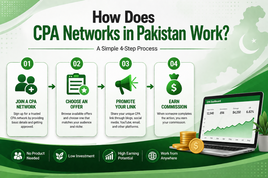 How Does CPA Networks in Pakistan Work